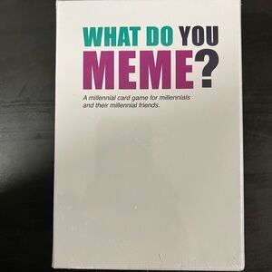 What do you meme. Fun party board game.